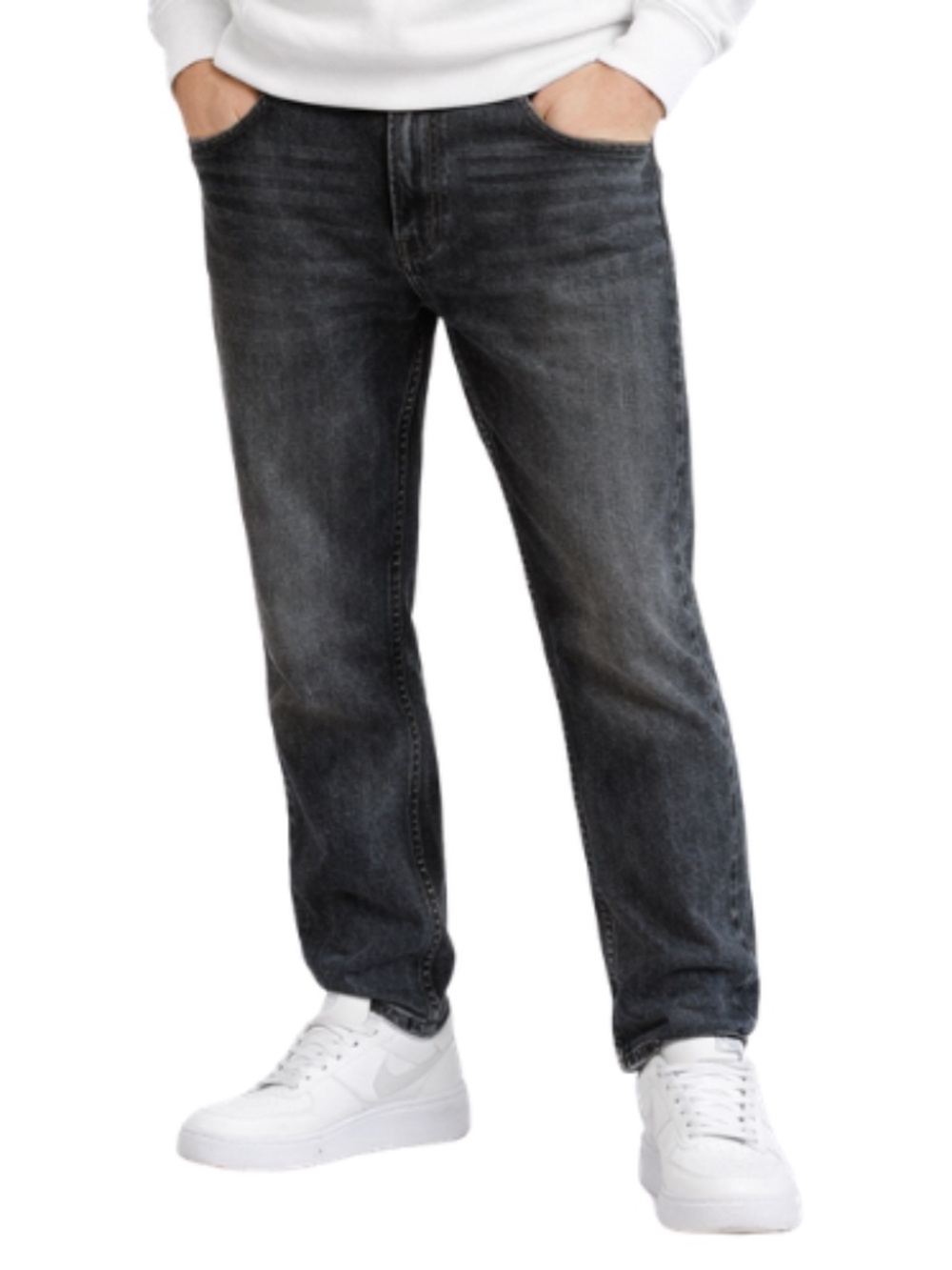 Vintage Arizona Jean Company Faded Black Relaxed Straight Leg Denim – 36x34 GUC